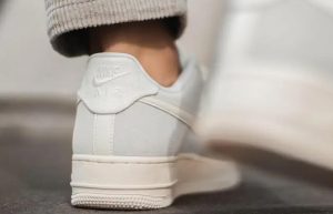 Nike Air Force 1 Low White Sail CW7584 100 onfoot back