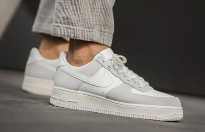 Nike Air Force 1 Low White Sail CW7584 100 onfoot left