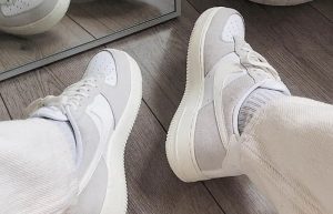 Nike Air Force 1 Low White Sail CW7584 100 onfoot up