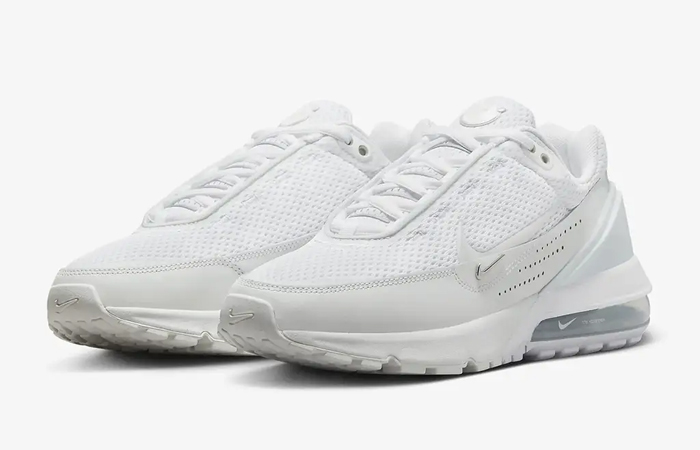 Nike Air Max Pulse White Silver DR0453 101 front corner
