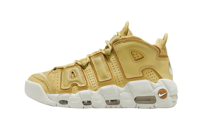Nike Air More Uptempo Buff Gold DV1137 700 featured image