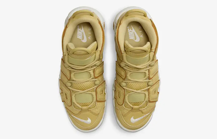 Nike Air More Uptempo Buff Gold DV1137 700 up