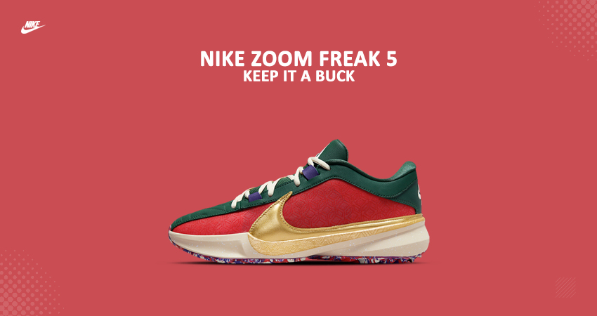 Rev Up Your Sneaker Game With The Nike Zoom Freak 5 Keep It A Buck featured image