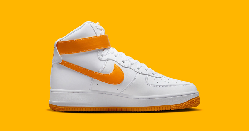 Step Into Sunshine With Nikes Air Force 1 High In Sundial Yellow right