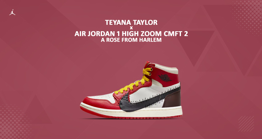 Jordan 1 High Zoom Air CMFT 2 Teyana Taylor A Rose From Harlem (Women's) -  FJ0604-601 - US