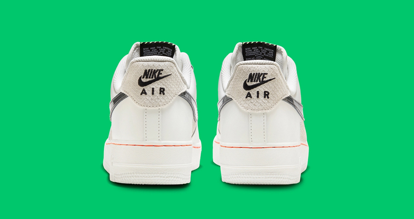 The Nike Air Force 1 Low Adorns Basketball Elements back