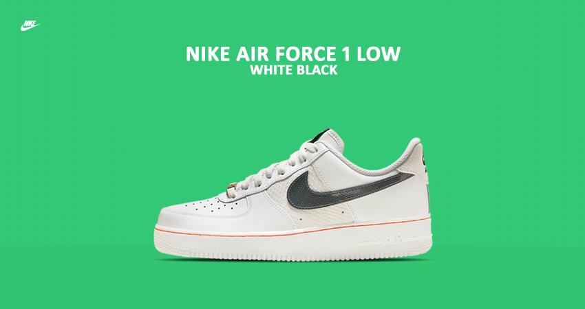 The Nike Air Force 1 Low Adorns Basketball Elements