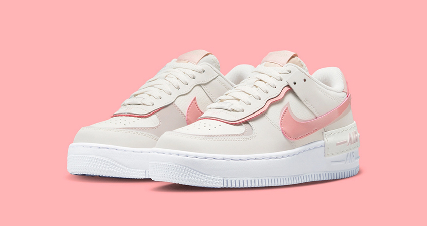 The Nike Air Force 1 Shadow Is A Proud Summer Ready Pair front corner
