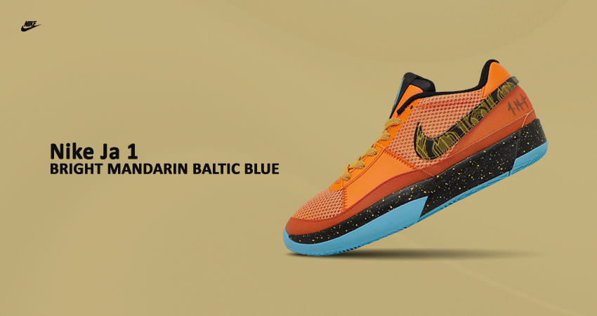 The Nike JA 1 Drops Soon In A ‘Bright Mandarian featured image