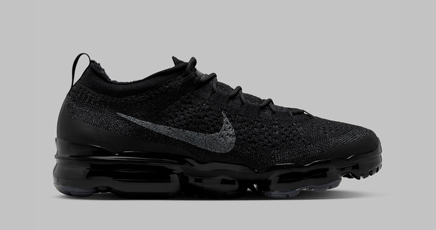 The Nike Vapormax 2023 Sports A Stunning ‘Triple Black Colourway right