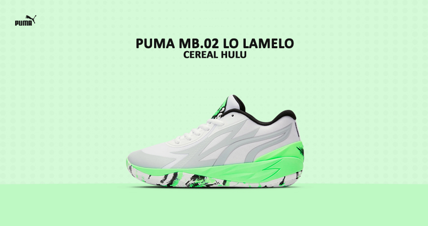The Puma MB .02 Dresses Up In A LaMelo Theme