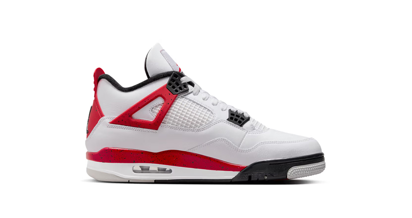 A New Take On The Air Jordan 4 Red Cement right