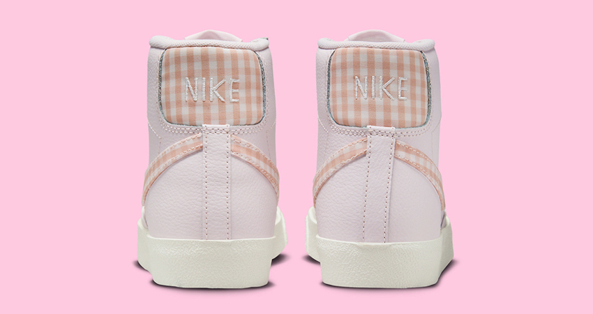 A Women Exclusive Nike Blazer Mid ‘77 ‘Barbie Pink Plaid To Drop Soon back