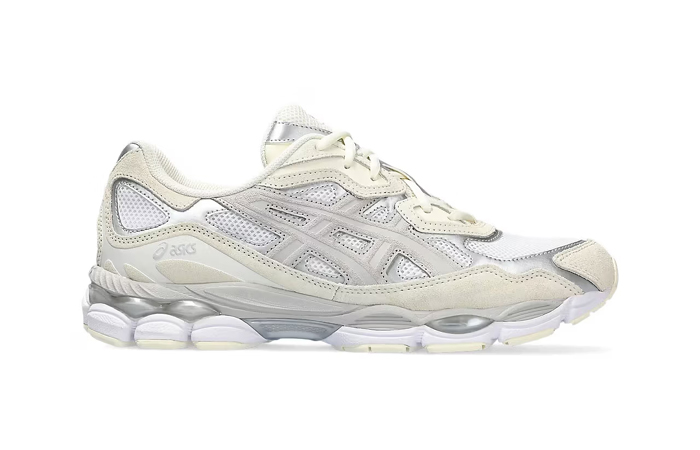 ASICS GEL NYC White Oyster Grey right