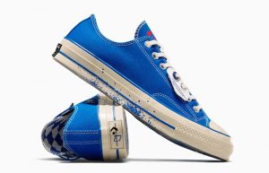 Ader Error x Converse Chuck 70 Low Imperial Blue A05352C lifestyle right