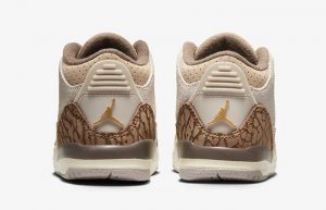 Air Jordan 3 Toddler Palomino DM0968 102 back