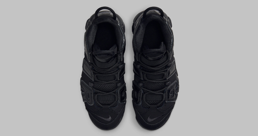 An Early Look At The Nike Air More Untempo ‘Triple Black up