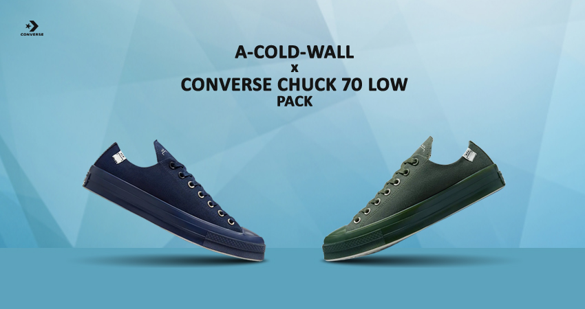 Collaborative Cool A COLD WALL and Converse Unveil the Game Changing Chuck 70 Low featured image