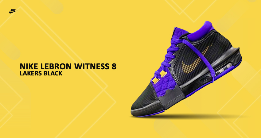 First Look Of The Nike Lebron Witness 8 ‘Lakers featured image
