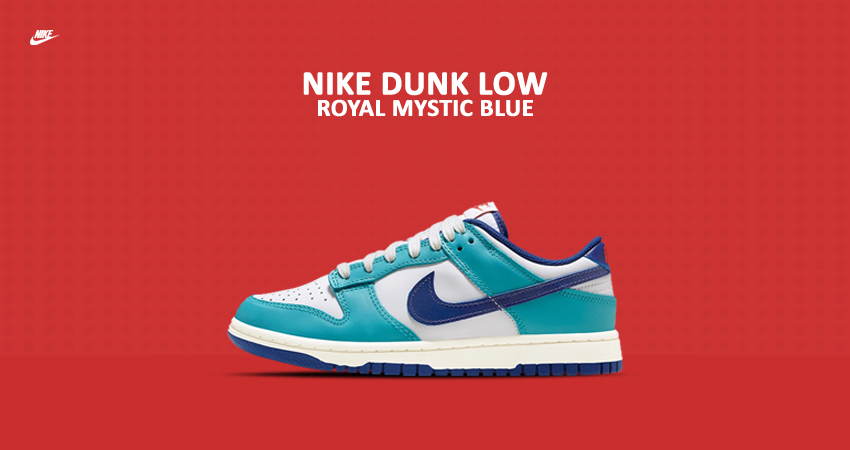 Introducing Women's Exclusive Nike Dunk Low in 'Mystic Blue' - Fastsole