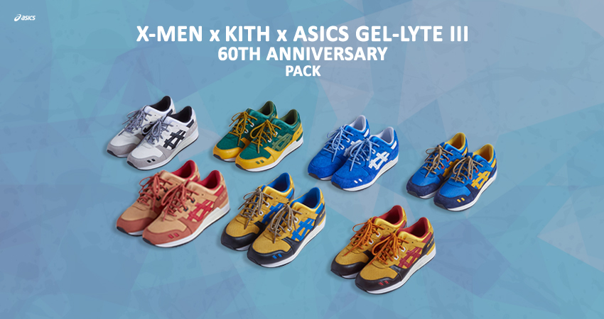 KITH Honours 60 Years Of X-Men With Seven Stunning ASICS GEL-LYTE Ills
