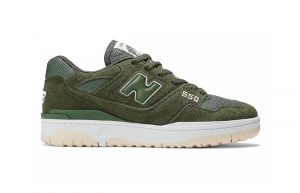 New Balance 550 Olive Suede BB550PHB right
