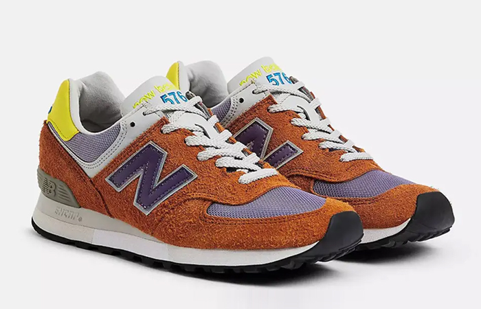 New Balance 576 Made in UK Apricot OU576CPY front corner
