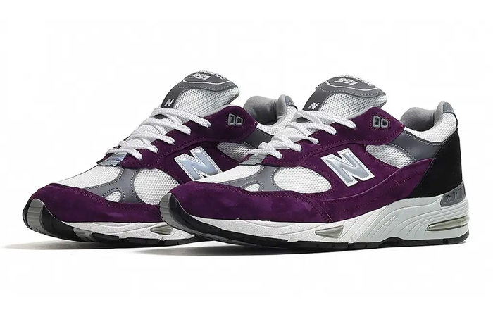 New Balance 991 Made in UK Grape Juice M991PUK front corner