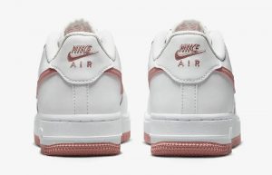 Nike Air Force 1 Low GS White Red Stardust DV7762 102 back