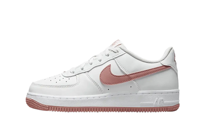 Nike Air Force 1 Low GS White Red Stardust DV7762 102 featured image