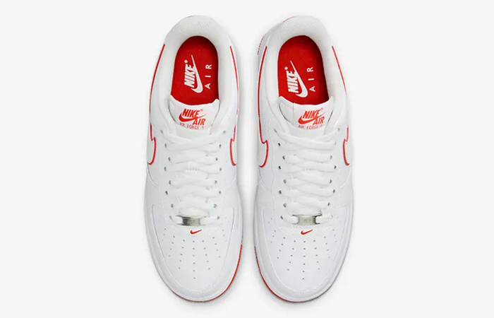 Nike Air Force 1 Low Outline White Picante Red DV0788-102 - Where To ...