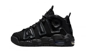 Nike Air More Uptempo GS Triple Black FV2264 001 featured image