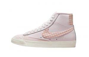 Nike Blazer Mid Gingham Plaid Pink FD9163 600 featured image