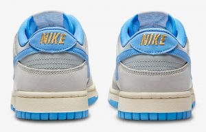 Nike Dunk Low Athletic Department Grey Blue DQ7679 002 back