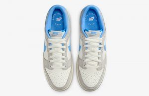 Nike Dunk Low Athletic Department Grey Blue DQ7679 002 up