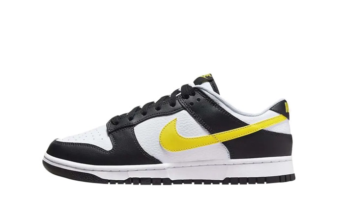 Nike Dunk Low Black Yellow White FQ2431 001 featured image