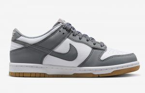 Nike Dunk Low GS White Grey Gum FV0374 100 right