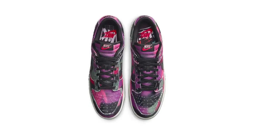 Nike Dunk Low Graffiti Purple Pink DM0108 002 up 1