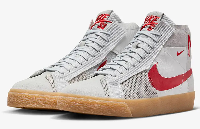 nike sb zoom blazer mid red