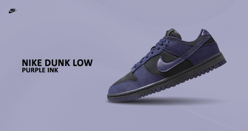Official Look at the Nike Dunk Low in Purple Ink featured image