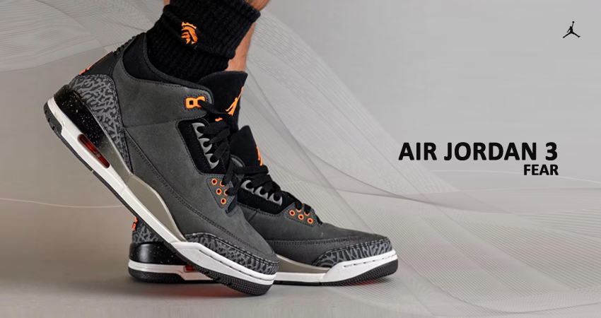 On-Foot Glimpse Of The Air Jordan 3 ‘Fear’