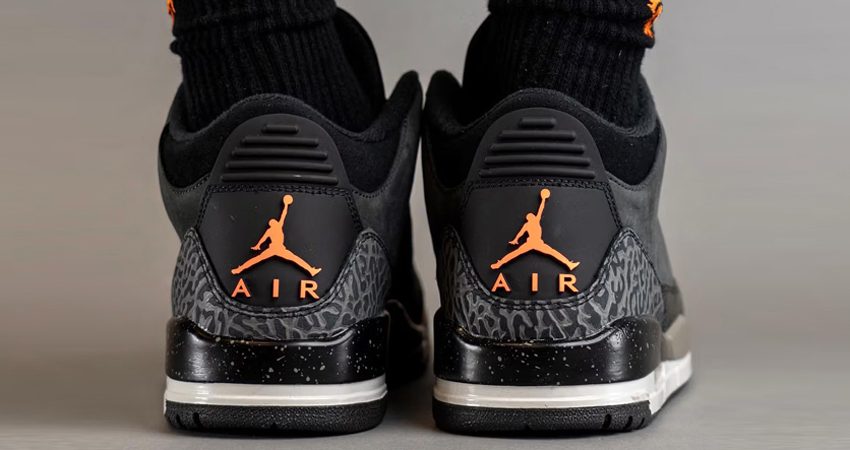 On Foot Glimpse Of The Air Jordan 3 ‘Fear onfoot back