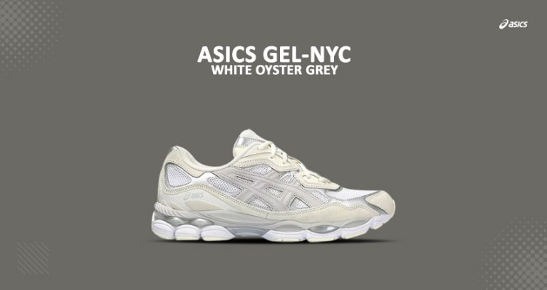 Step Up The Shoe Game With The New ASICS GEL-NYC In 'White/Oyster