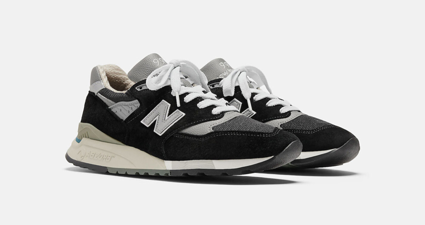 The New Balance 998 MADE IN USA To Drop Soon In Black front corner