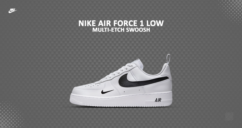 The New Nike Air Force 1 Low Sports A Bold Swoosh Statement - Fastsole