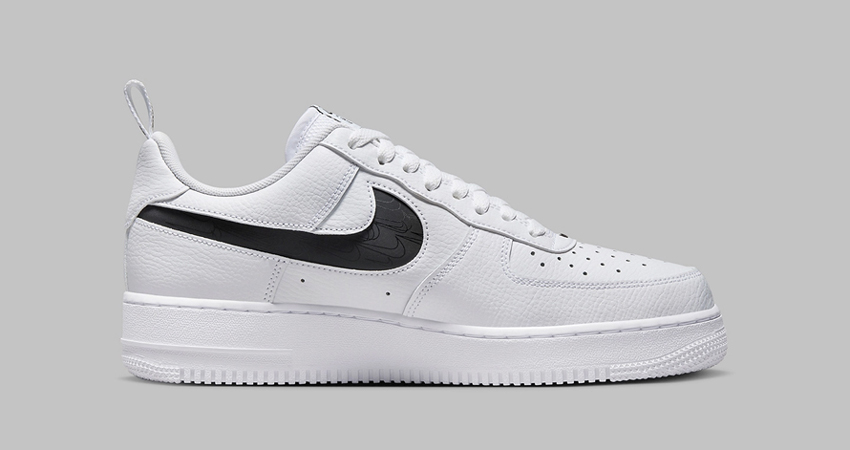 The New Nike Air Force 1 Low Sports A Bold Swoosh Statement right