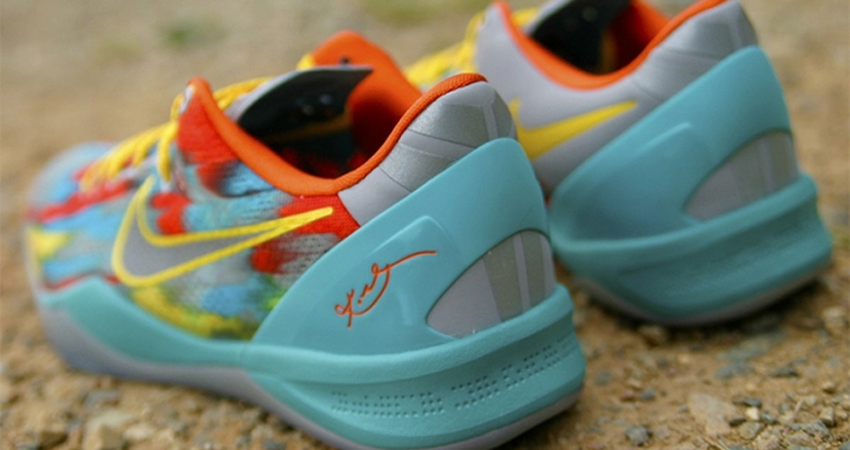 The Nike Kobe 8 Proto ‘Venice Beach Grabs The Shining Spot Of Summer 2024 lifestyle back corner
