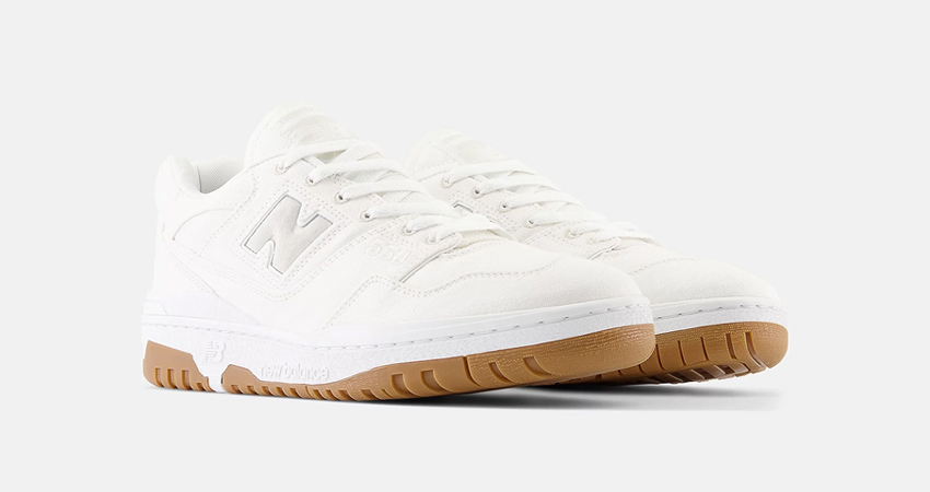 The Upcoming New Balance 550 Sports A ‘White Canvas front corner