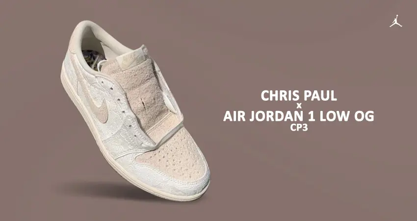 Chris Paul Air Jordan 1 Low OG FZ0455-200 Release Date