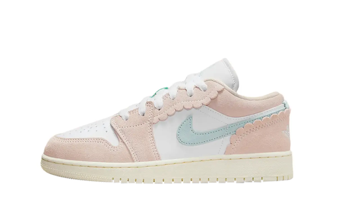 Air Jordan 1 Low Crimp Suede Pink DZ5356 800 featured image